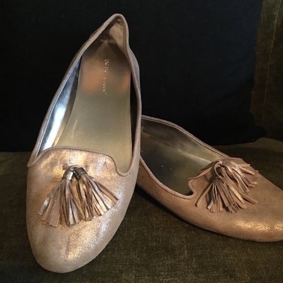 BCBGeneration Shoes - BCBG generation gold flats with tassels